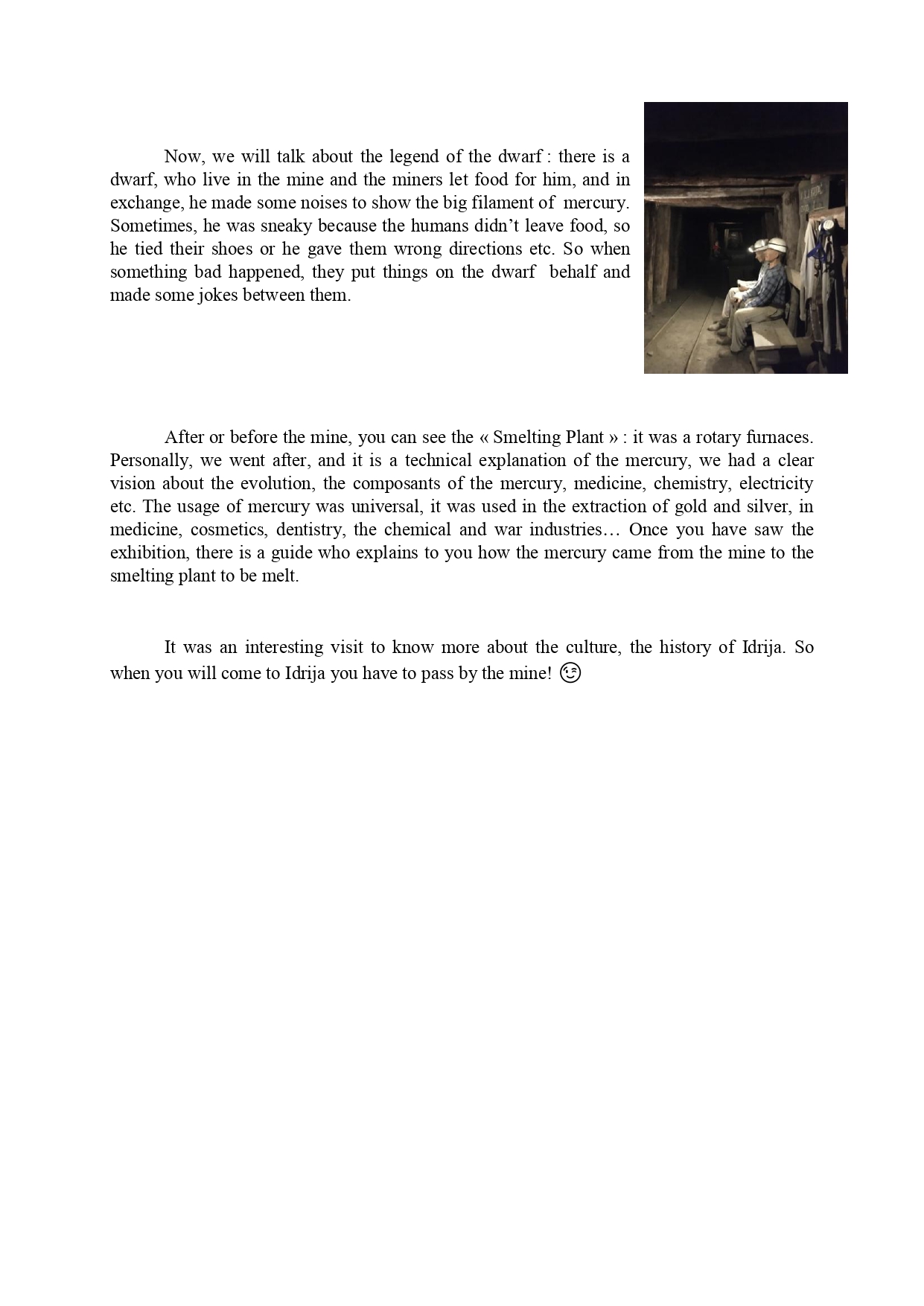 Article Visit of the Mine page 0002