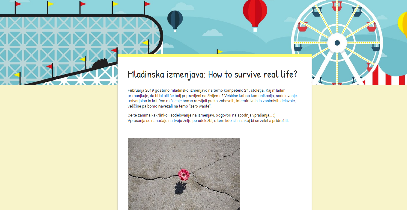 How to survive real life