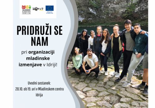 Uvodni sestanek za mladinsko izmenjavo