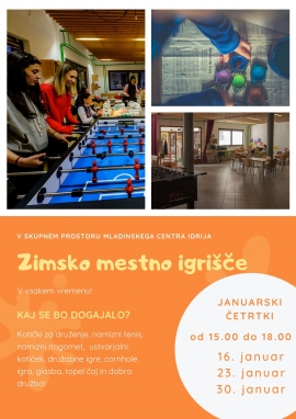 Zimsko mestno igri&scaron;če v MCI