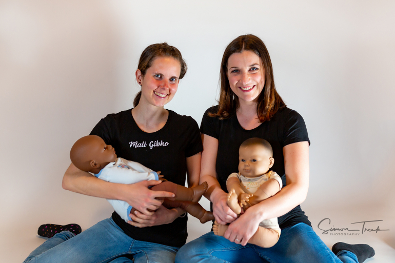 Delavnica rokovanja z dojenčkom, Mali Gibko