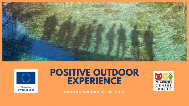 Uvodno srečanje - Positive outdoor experience