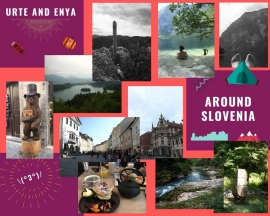 Around Slovenia by volunteers Urte and Enya