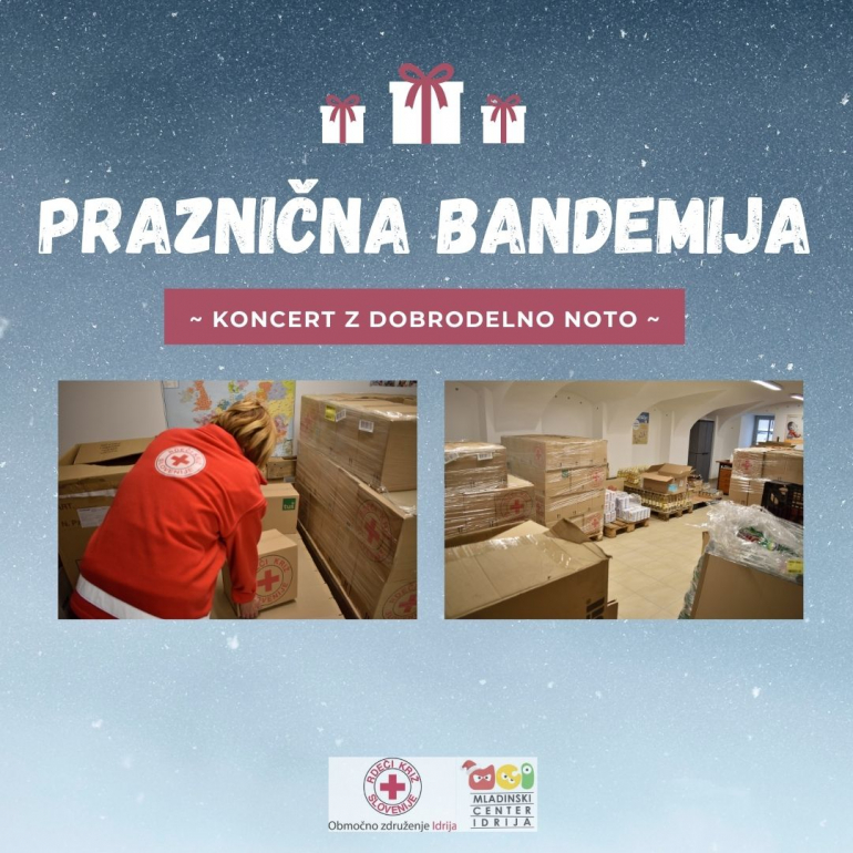 Bandemija - Rdeči križ zbira prispevke božičkov!