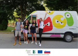 Mici/MC mobil na obisku na Vojskem!