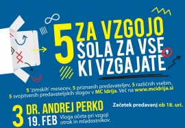 Predavanje: dr. Andrej Perko (19. 2. ob 18h)