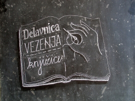 Delavnica vezenja knjižice