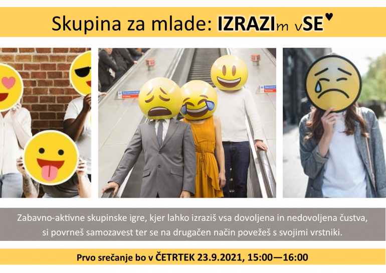 Izrazi(m) (v)se! - gibalno-pogovorna srečanja