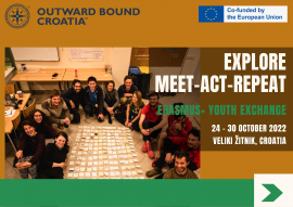 Mladinska izmenjava oktobra: Meet-Act-Repeat