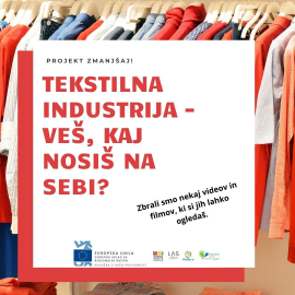 Tekstilna industrija &ndash; Ve&scaron;, kaj nosi&scaron; na sebi?