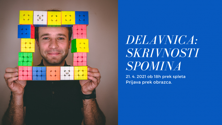 Delavnica: Skrivnosti spomina z Nikom &Scaron;krlecom
