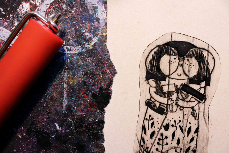 Grafične delavnice z Ur&scaron;ko Jurić