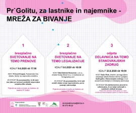 Svetovalna točka MREŽA ZA BIVANJE pr' Golitu