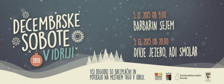 Decembrske sobote v Idriji