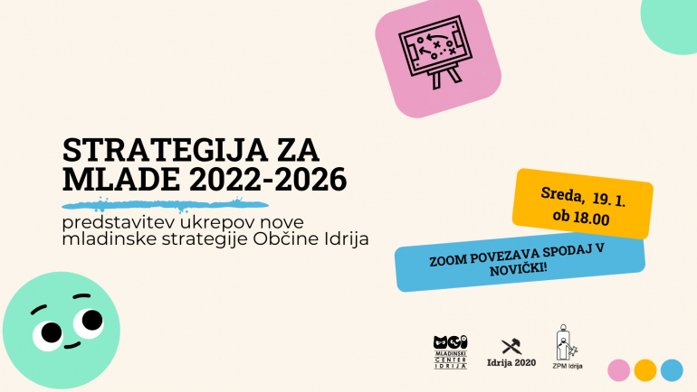 Spoznaj novo občinsko strategijo za mlade