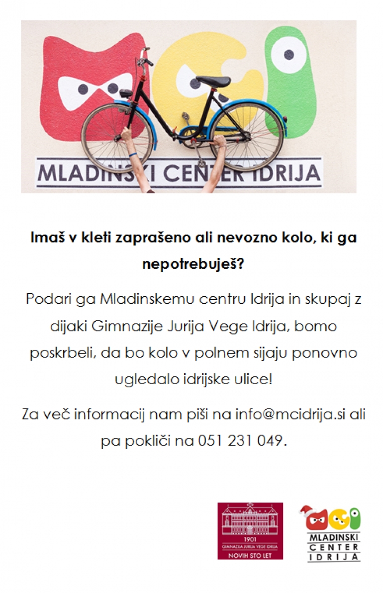 Zbiramo stara kolesa