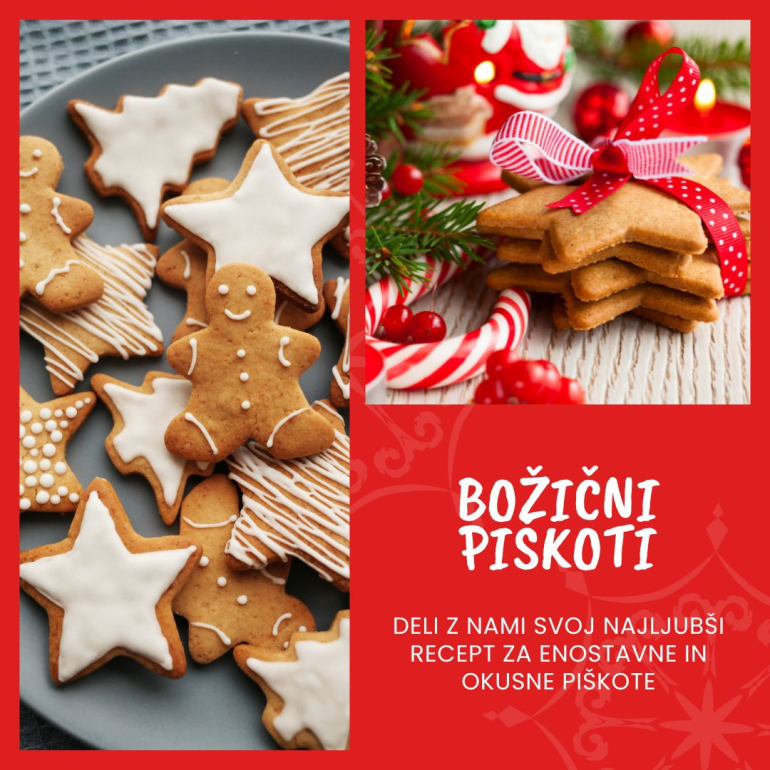 Najbolj&scaron;i božični pi&scaron;koti