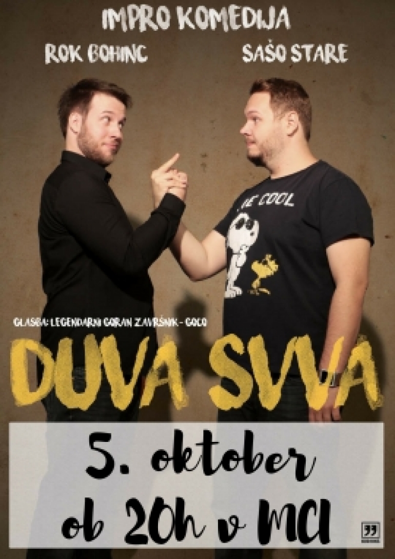 ZABAVNI PETEK IN PRVA IMPRO KOMEDIJA - DUVA SVVA