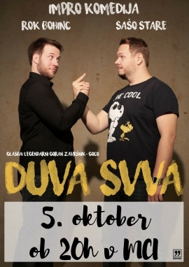 ZABAVNI PETEK IN PRVA IMPRO KOMEDIJA - DUVA SVVA