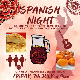 Spanish night na terasi MC