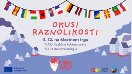 OKUSI RAZNOLIKOSTI: DOGODEK, KI BO SKOZI KULINARIKO IN GLASBO POVEZAL IDRIJO