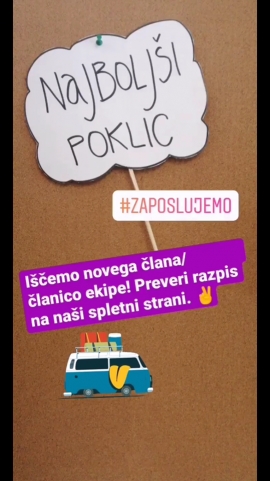 ZAPOSLUJEMO