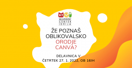 Nauči se uporabljati orodje za oblikovanje Canva