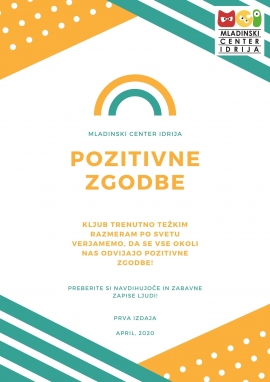 Zbirka pozitivnih zgodb v času epidemije