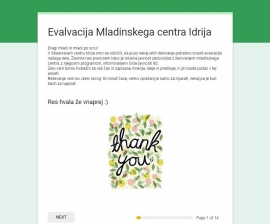 Povzetek evalvacije delovanja MCI