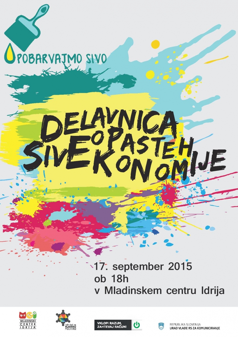 Delavnica o pasteh sive ekonomije