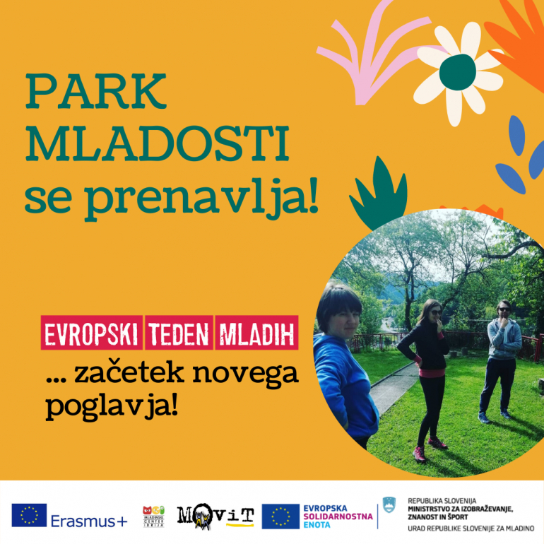 PARK MLADOSTI V PROCESU PRENOVE