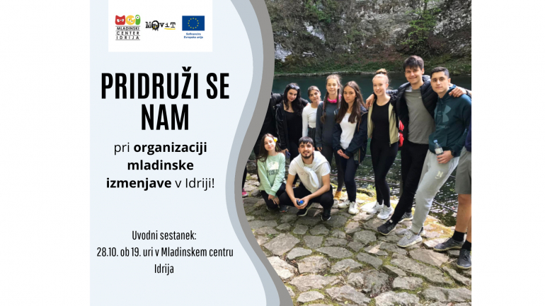 Uvodni sestanek za mladinsko izmenjavo