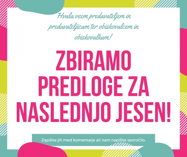 5 za vzgojo - koga želite sli&scaron;ati prihodnje leto?