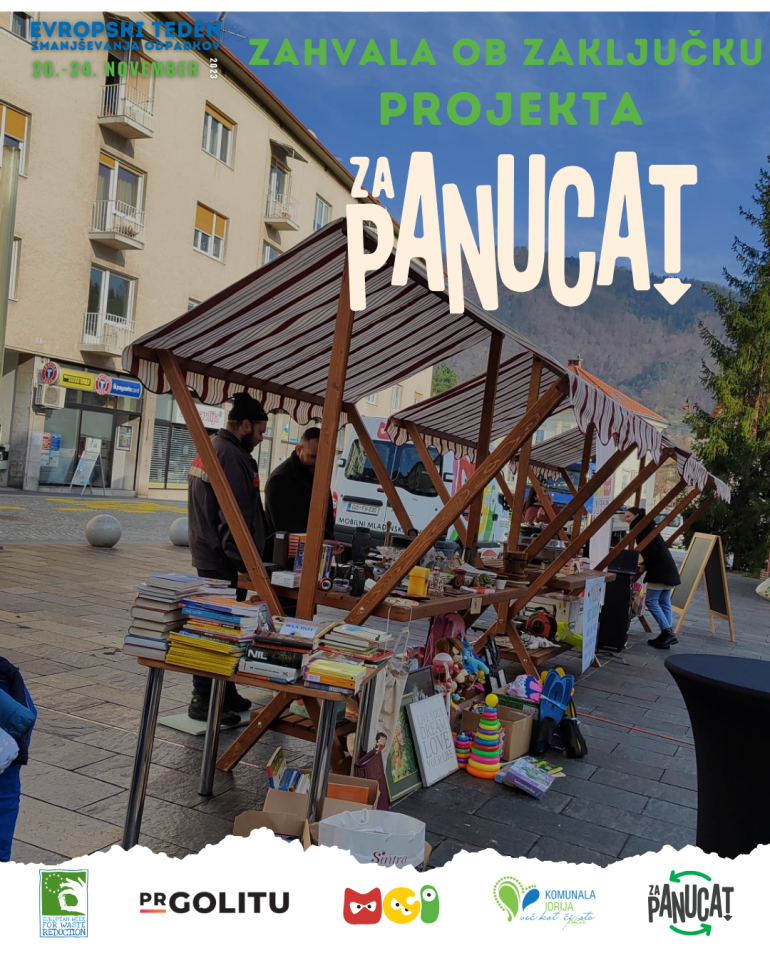 Zahvala ob zaključku projekta Za Panucat