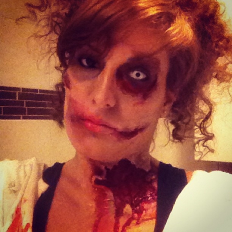 Delavnica Horror mask