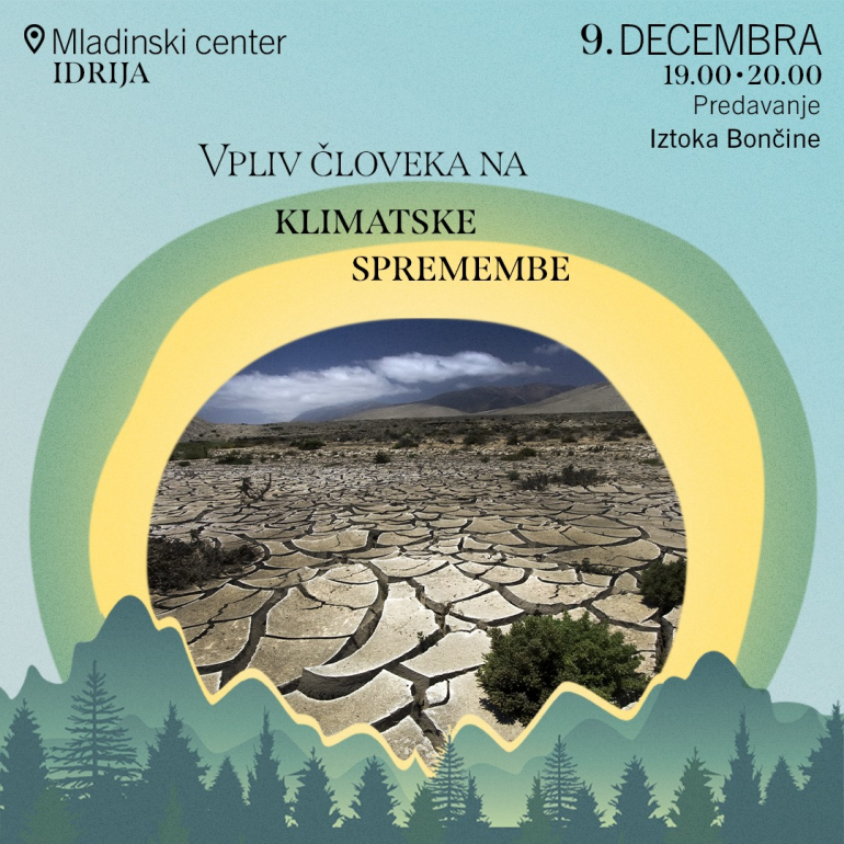 Vpliv človeka na klimatske spremembe - predavanje