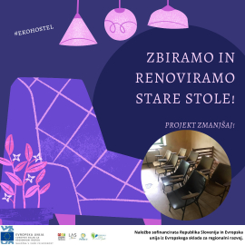 Zbiramo in renoviramo stare stole!