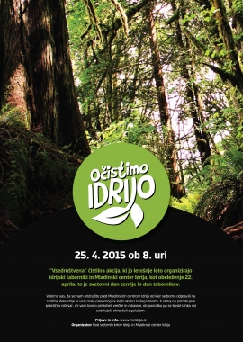 Očistimo Idrijo, 25.4 ob 8. uri