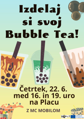 Delavnica Bubble tea z MC mobilom
