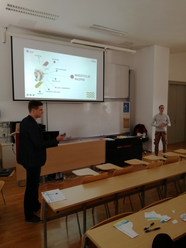 Podjetni&scaron;ke delavnice tudi na gimnaziji