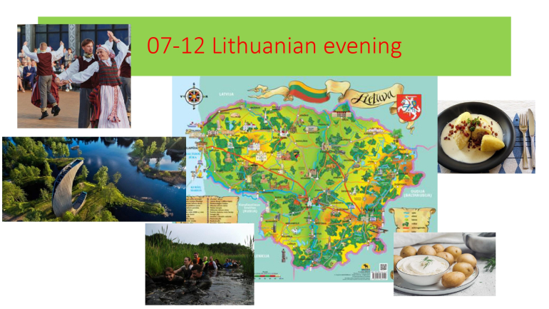 Lithuanian evening z mednarodnim prostovoljcem Gediminasom
