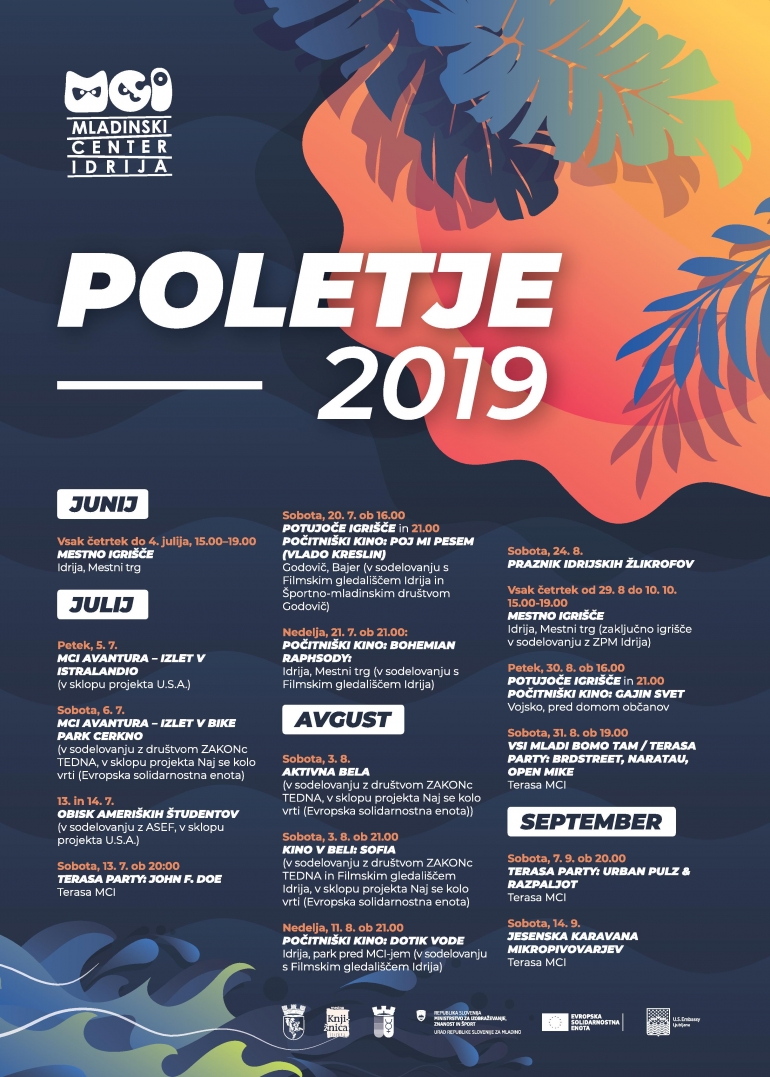 Program za poletje 2019 je tu