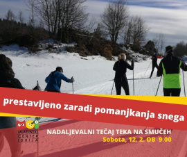 Nadaljevalni tečaj teka na smučeh