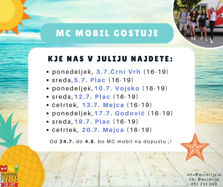 MC mobil JULIJA