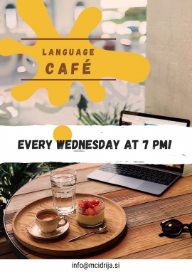 Language caf&eacute; s &Scaron;panko Danielo