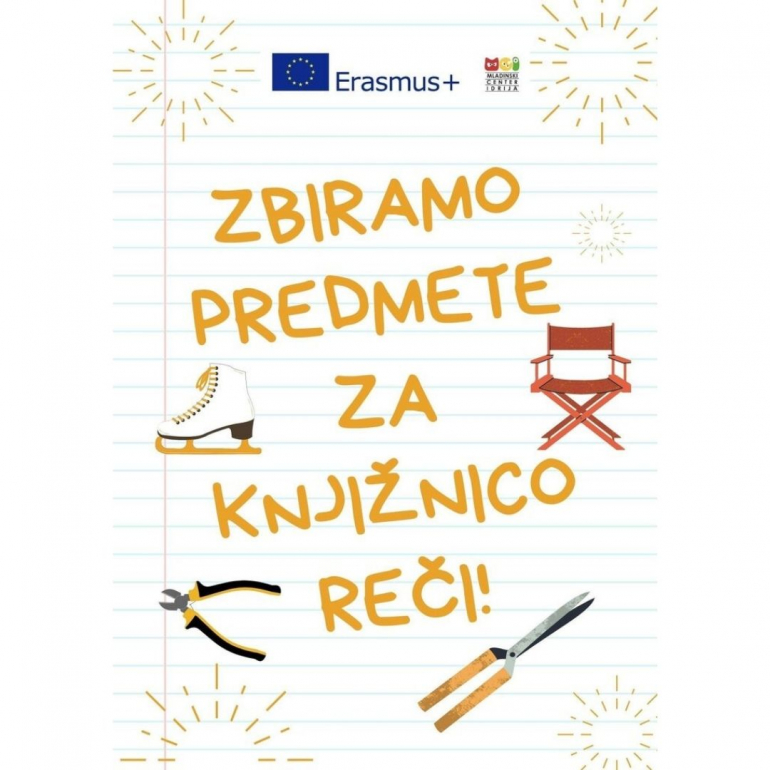 Zbiramo predmete za knjižnico reči!