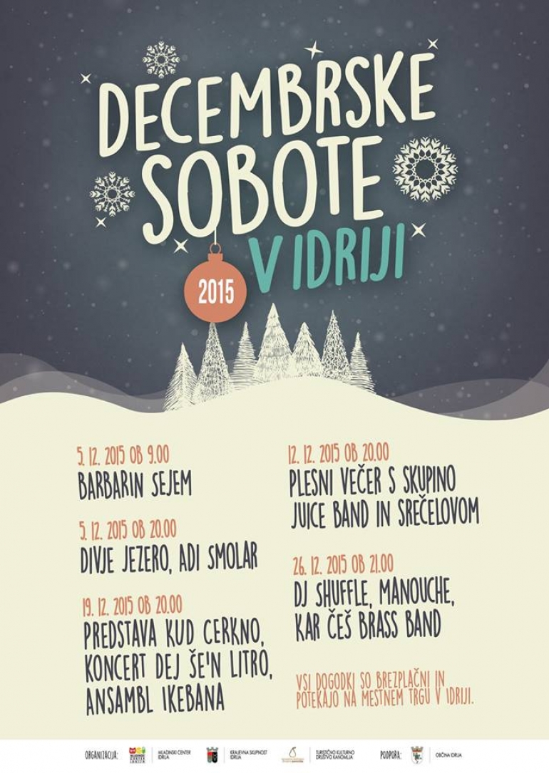 Decembrske sobote v Idriji