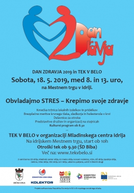 tek v belo in Dan zdravja
