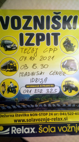 CPP se v na&scaron;ih prostorih začne 7. 10.