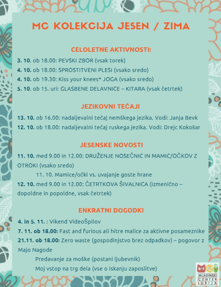 MC kolekcija jesen / zima 2017